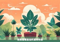 新栽葡萄苗如何整枝快些