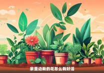 家里边栽的花怎么栽好活