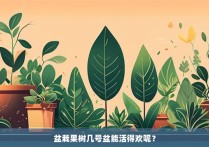 盆栽果树几号盆能活得欢呢？