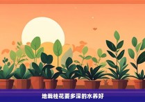 地栽桂花要多深的水养好