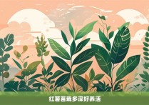 红薯苗栽多深好养活