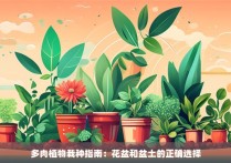 多肉植物栽种指南：花盆和盆土的正确选择