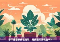 客厅适合养什么花草，既美观又净化空气？