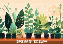 四季常绿的花？它们怎么种？