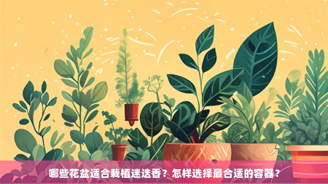 哪些花盆适合栽植迷迭香？怎样选择最合适的容器？